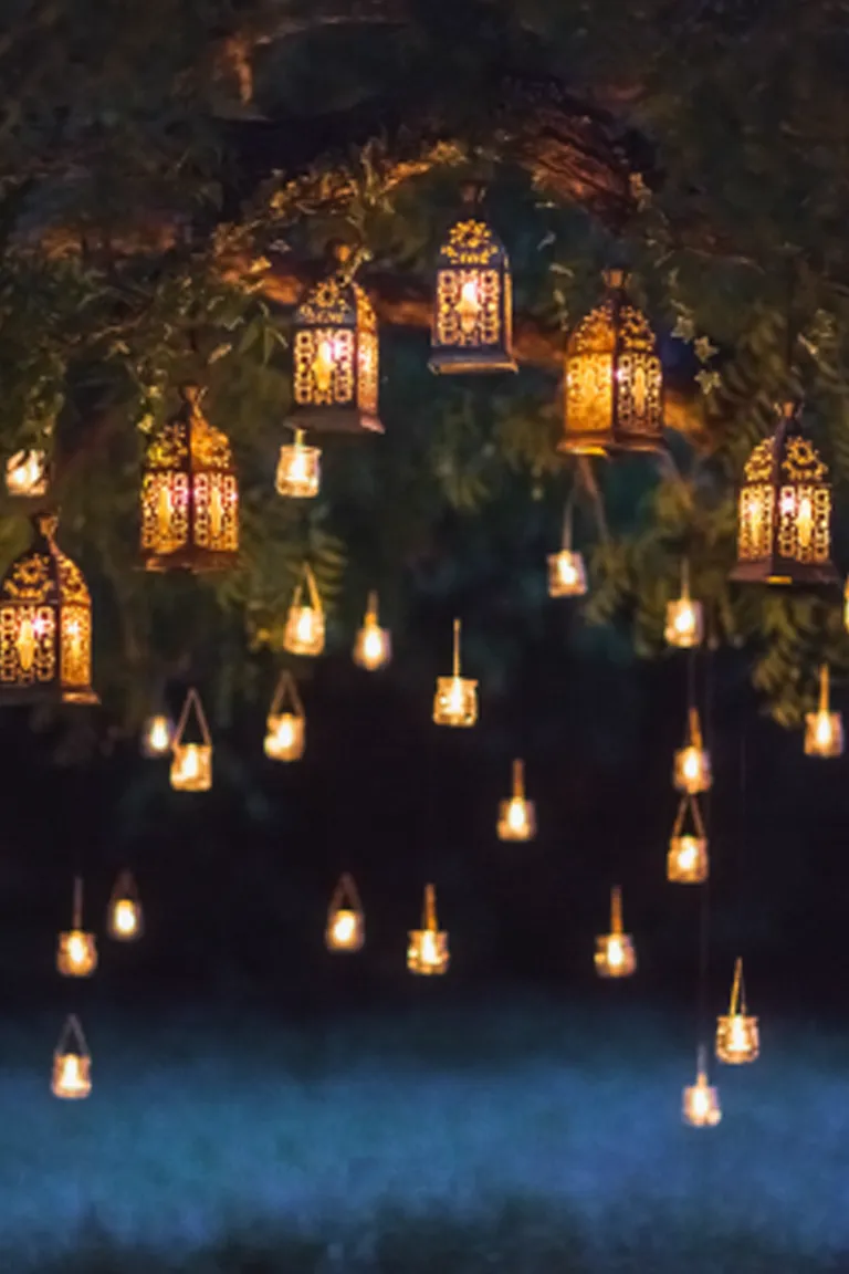 Top three wedding lights settings for a romantic intimate ceremony