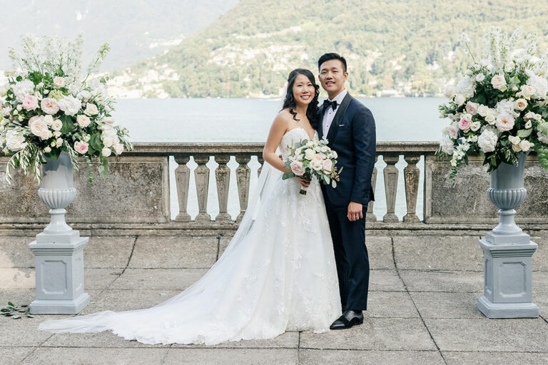 Luxury Wedding on Lake Como: Lily & Kevin